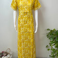 Bright Yellow Pure Cotton Nighty Soft & Breathable