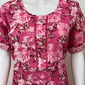 Magenta Pink 100% Cotton Nighty