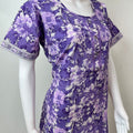 Lavender Pure Cotton Nightgown Soft & Breathable