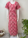 Magenta Pink 100% Cotton Nighty