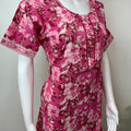 Magenta Pink 100% Cotton Nighty