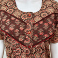 Brown Digital Printed 100% Cotton Nighty