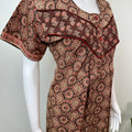 Brown Digital Printed 100% Cotton Nighty