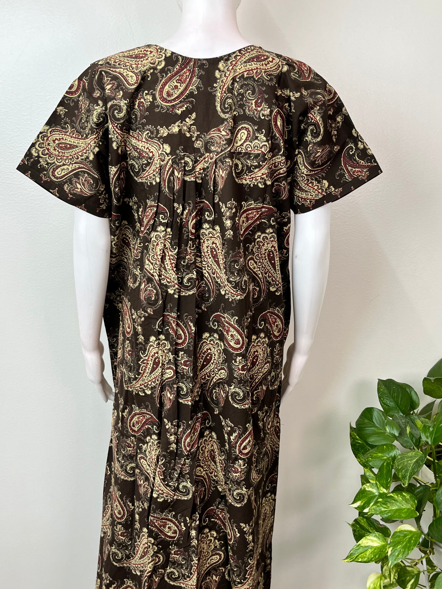 Coffee 100% Cotton Women's Nightgown