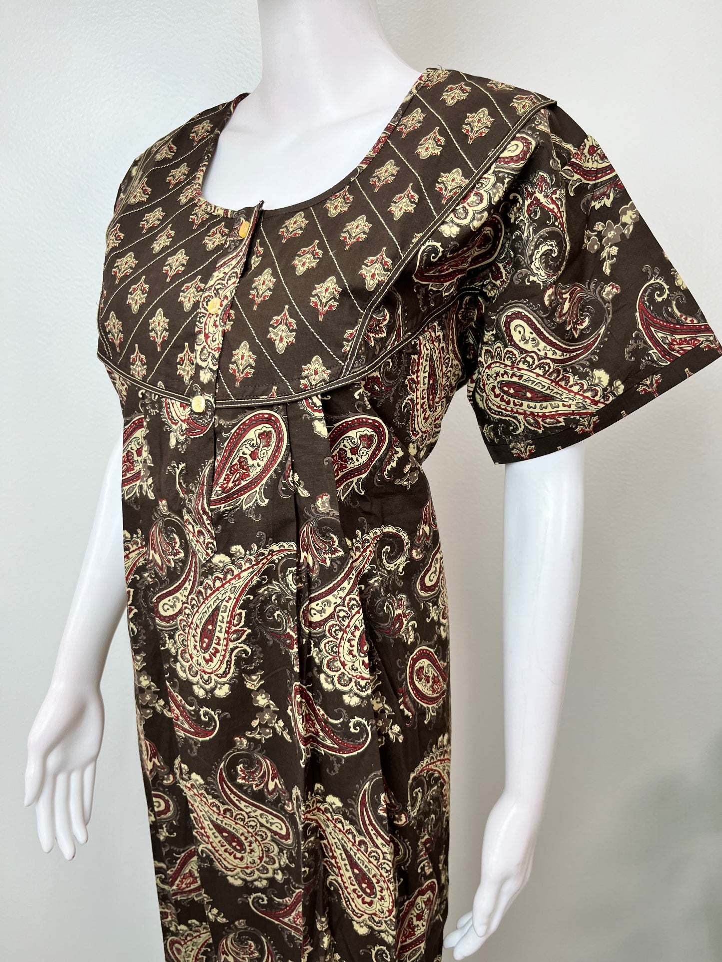 Coffee 100% Cotton Women's Nightgown