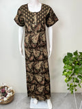 Coffee 100% Cotton Women's Nightgown