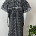 Black 100% Cotton Soft & Comfortable Nightgown