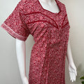 Pink 100% Cotton Nighty for Women