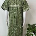 Pleated Style 100% Cotton Women's Nightgown