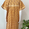 Mustard Pure Cotton Women's Nightgown