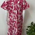 Raspberry Pure Cotton Nightgown Soft & Elegant