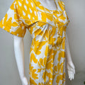 Lemon Yellow Pure Cotton Nighty Elegant & Comfortable