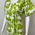 Lime Green Pure Cotton Women's Nighty