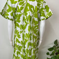 Lime Green Pure Cotton Women's Nighty