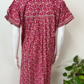 Hot Pink Pure Cotton Nightgown Soft & Comfortable