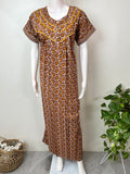 Printed Pure Cotton Nighty Elegant & Breathable
