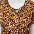 Printed Pure Cotton Nighty Elegant & Breathable