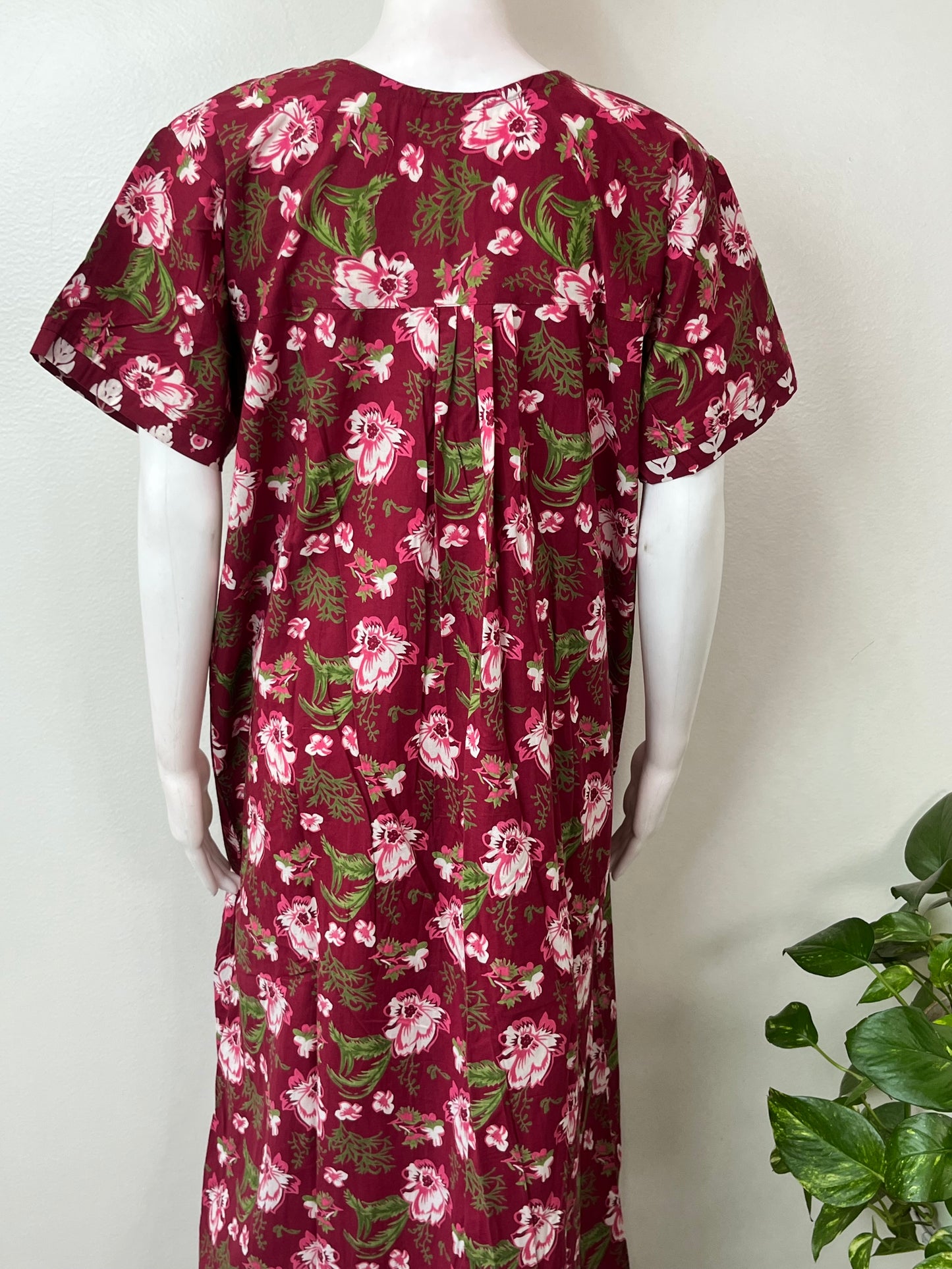 Floral Printed 100% Cotton Nighty