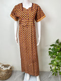Geometric Print 100% Cotton Nightgown