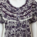 Purple Pure Cotton Nighty Soft & Comfortable