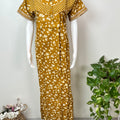 Mustard 100% Cotton Women's Nighty