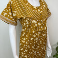 Mustard 100% Cotton Women's Nighty