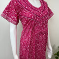 Hot Pink 100% Cotton Nightgown
