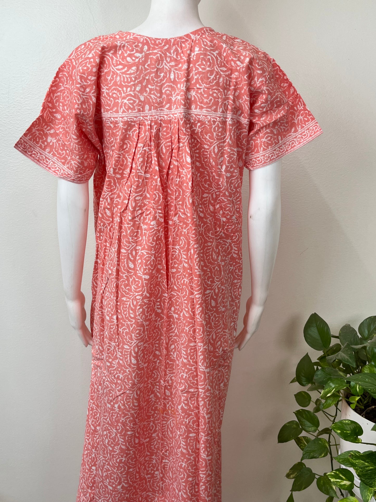 Baby Pink 100% Cotton Nighty