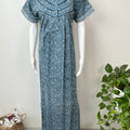 Gray Pure Cotton Nightgown Soft & Comfortable