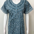 Gray Pure Cotton Nightgown Soft & Comfortable