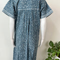 Gray Pure Cotton Nightgown Soft & Comfortable