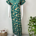 Forest Green Pure Cotton Nightgown