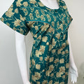 Forest Green Pure Cotton Nightgown
