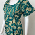 Forest Green Pure Cotton Nightgown