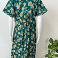 Forest Green Pure Cotton Nightgown