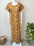 Mustard Pure Cotton Nighty Soft & Comfortable