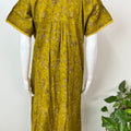 Yellow 100% Cotton Women's Nightgown