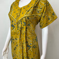 Yellow 100% Cotton Nighty Eleagnt & Breathable