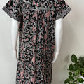 Black Elegant & Comfortable Pure Cotton Nightgown