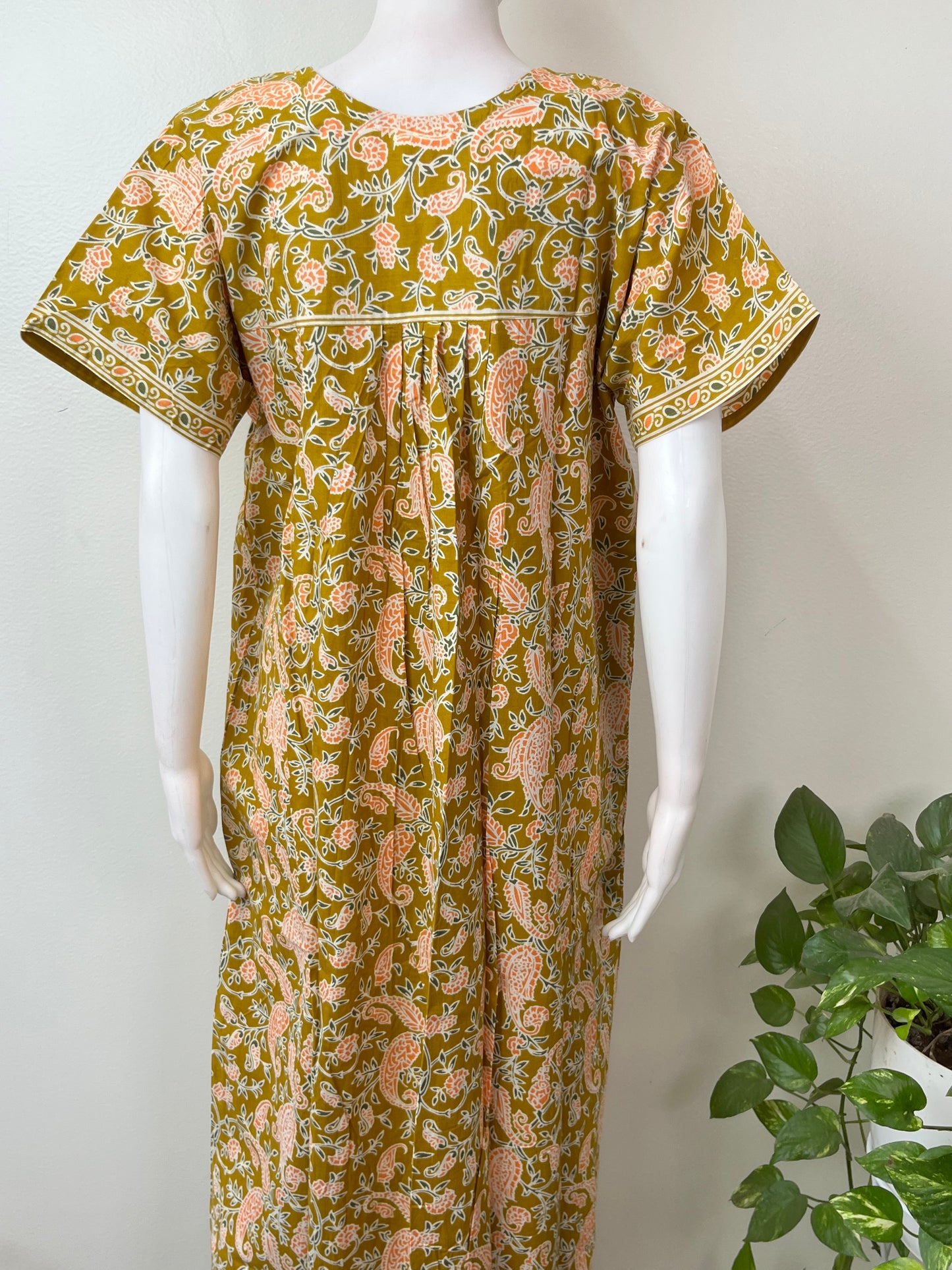 Mustard 100% Cotton Nighty Soft & Breathable