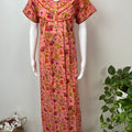 Peach 100% Cotton Nightgown for Women