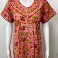 Peach 100% Cotton Nightgown for Women