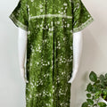 Green Pure Cotton Nighty Elegant & Breathable