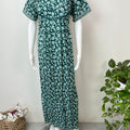 Sea Green Pure Cotton Nightgown