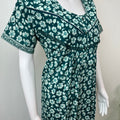 Sea Green Pure Cotton Nightgown