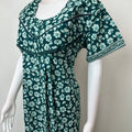 Sea Green Pure Cotton Nightgown