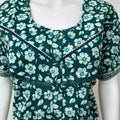 Sea Green Pure Cotton Nightgown