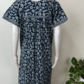 Royal Blue 100% Cotton Nightgown