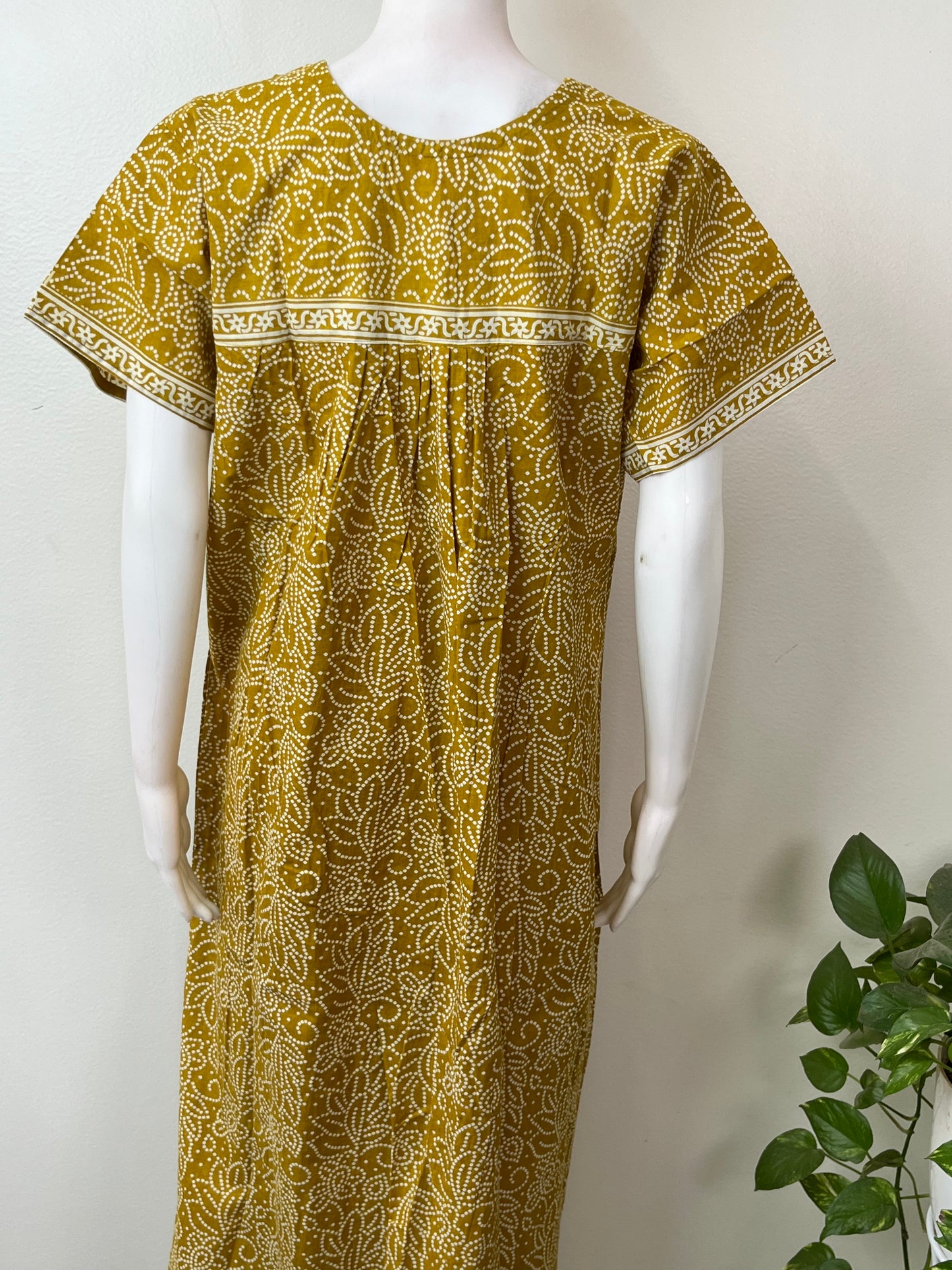 Bandhani Print 100% Cotton Women's Nighty