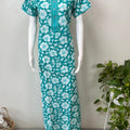 Sea Green Pure Cotton Nightgown Soft & Comfortable